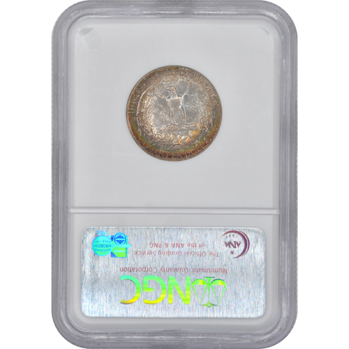 1958-D 25C Washington Quarter NGC MS66 CAC - Lovely Toning - Picture 5 of 6