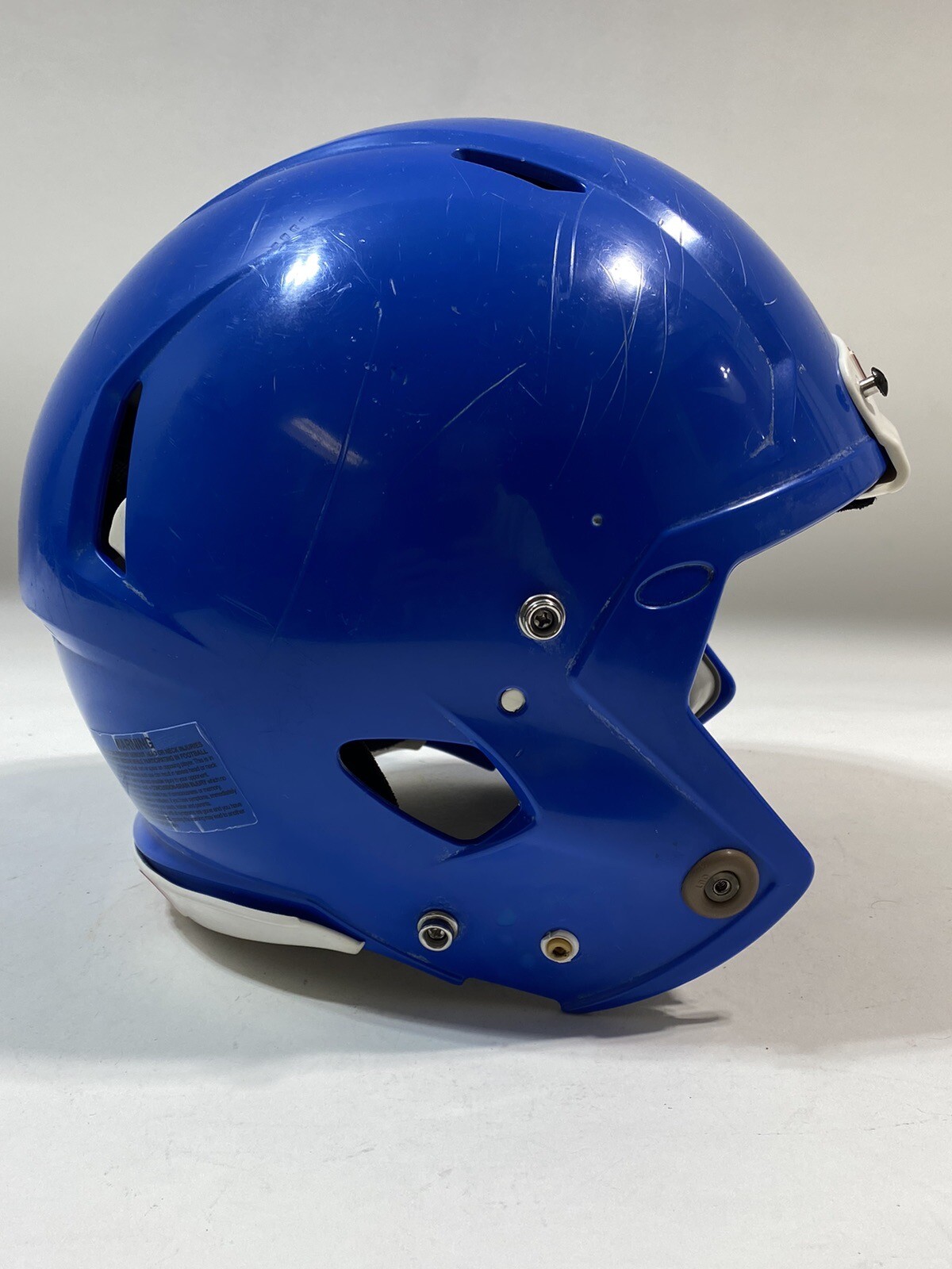 RIDDELL SPEED MOLDED ROYAL BLUE FOOTBALL HELMET SIZE ADULT/VARSITY