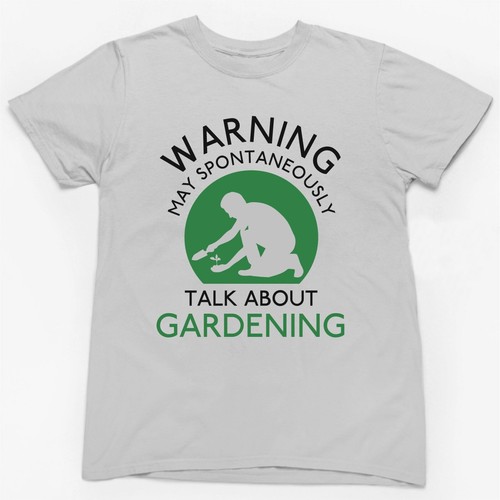MAY SPONTANEOUSLY TALK ABOUT GARDENING T-SHIRT > Funny Gift Gardener Hobbies Top - Picture 11 of 24