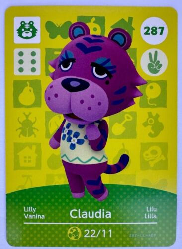 Animal Crossing Genuine Amiibo Series 3 Cards Nintendo Wii U Switch 3DS - Picture 88 of 101