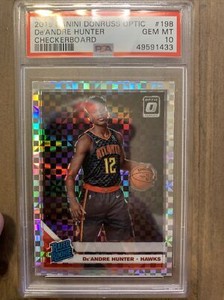 2019-20 Donruss Optic - Checkerboard #198 De'Andre Hunter