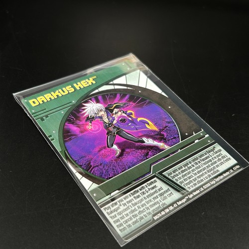 Tarjeta de habilidad verde Bakugan DARKUS HEX 2008 BA570-AB-SM-GBL-43 43/48n - Imagen 7 de 7