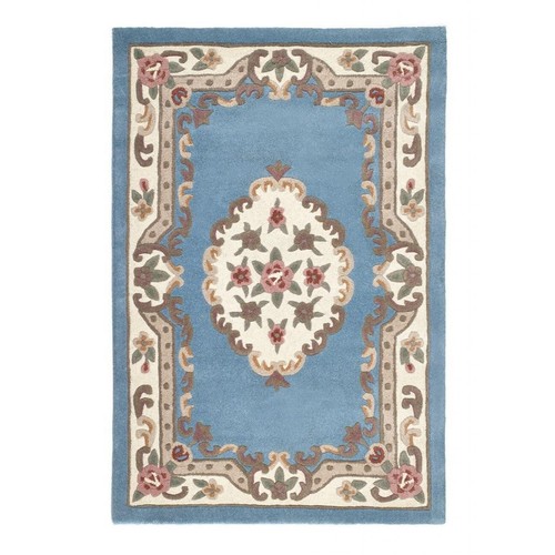 Royal Aubusson Traditional Rug Thick 100% Wool Bedroom Living Room Round Runner - Picture 3 of 56