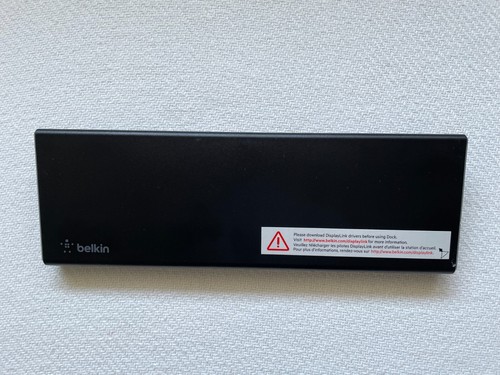 Belkin Triple Display DisplayLink 4K Docking Station Hub INC007TTBK - 85W PD - 第 1/6 張圖片