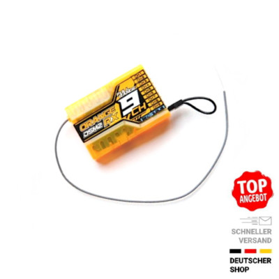   OrangeRx R910 9-Kanal DSM2 Empfänger Spektrum kompatibel DX6 DX7 DX8 DX9 DX18