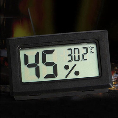 New Mini Digital LCD Indoor Temperature Humidity Meter Thermometer Hygrometer - Picture 9 of 12