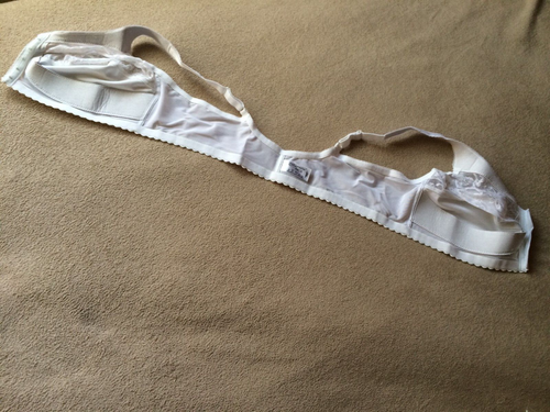 Glamorise 50B BBW White Magic Lift Front Hook Soft Cup Bra Style 1200 NIB - Picture 3 of 8