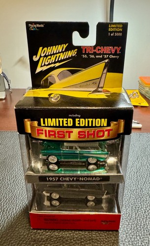 Johnny Lightning Tri-Chevy 55-57 Tri-Chevy, Limited Ed, First Shot, 1 of 5000 - Picture 3 of 3