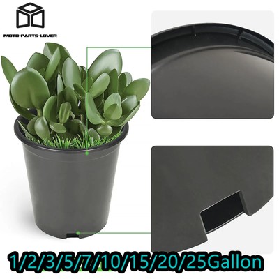 1/2/3/5/7/10/15/20/25Gallon Heavy Duty Premium Nursery Pot Root Garden Container