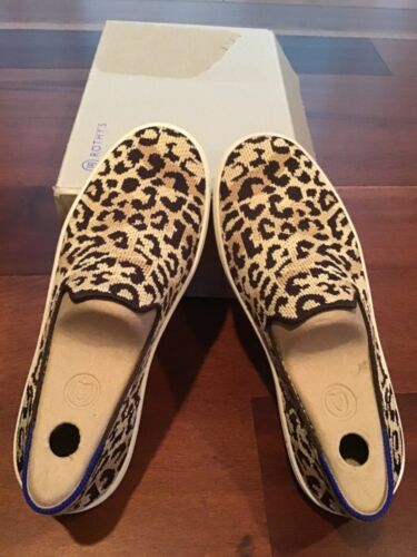 Rothys Camo Cat Leopard The Sneaker 6 Women Sneake