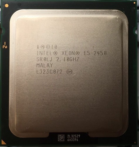 2X Intel Xeon E5-2450 8-Core 2.90GHz 20MB 8 GT/s FCLGA1356 95W Processor SR0LJ - Picture 2 of 2