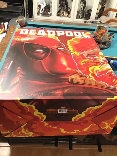 SIDESHOW EXCLUSIVE DEADPOOL Heat-Seeker PREM FORMAT FIGURE STATUE X-MEN..not XM - Picture 11 of 12