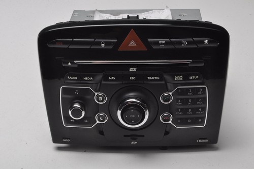 PEUGEOT 308 I 1.6 16V GTi NAVIGATION MEDIA RADIO UNIT 96738873XN - Picture 1 of 12