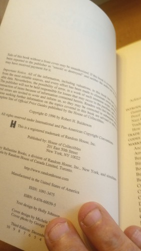 The Official Guide to Gunmarks: Third Edition 1996 - Robert H. Balderson - Bild 3 von 12