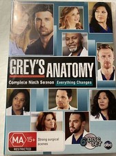 Grey's Anatomy : Season 9 (DVD, 2013, 6-Disc Set) Region 4