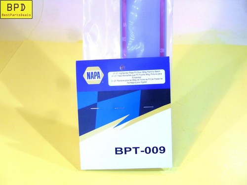 01-07 Highlander FRONT Right Passenger Door Body Side Molding NAPA BPT-009 - Picture 6 of 6