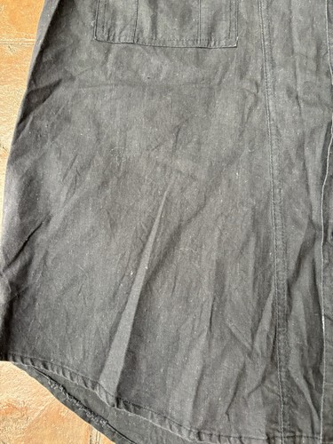 Vintage Caracol Papagei Button Down Camp Hemd Medium schwarz bunt Patch - Bild 7 von 16