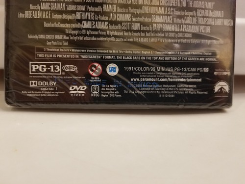 The Addams Family (DVD, 2010).. Widescreen.. Brand New.. Christopher Lloyd - Picture 5 of 5