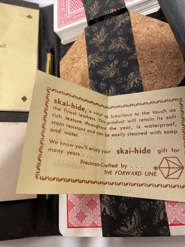 The Forward Line Skai-Hide Pencil, Playing Cards, Coaster, Score Pad & Note Pad - Picture 5 of 7