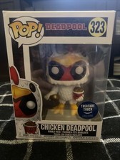 Funko Pop Vinyl Figure Marvel #323 Chicken Deadpool Amazon Ex. Signed by Mike Be