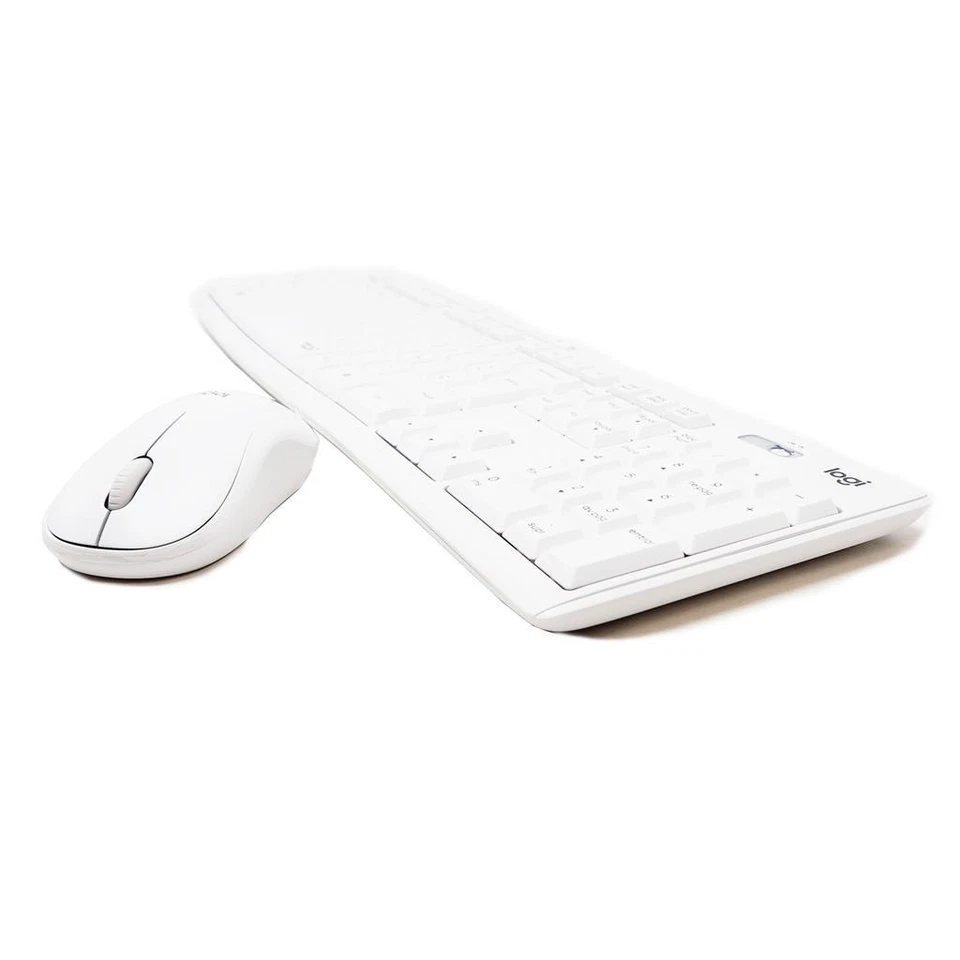 Logitech MK295 Silent Wireless Keyboard & Mouse Spanish QWERTY White 920-009822 - Image 3 of 3