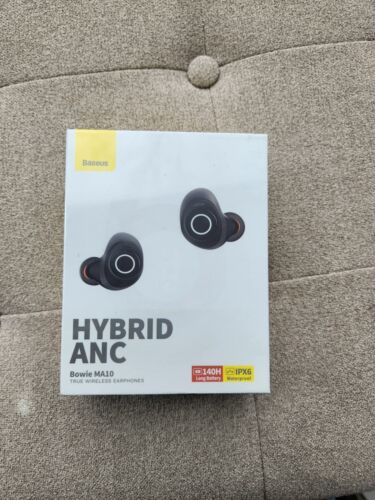 Baseus HYBRID ANC BOWIE MA10 True Wireless Earphones NEW - Picture 1 of 5