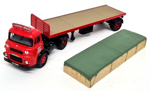 Corgi 1/50 Albion Chieftain Semi & Brick Load London Brick 23801 Model Truck - Picture 5 of 6