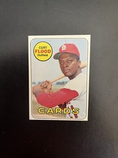 1969 TOPPS #540 CURT FLOOD STL CARDINALS— PACK FRESH💥*** (wph)