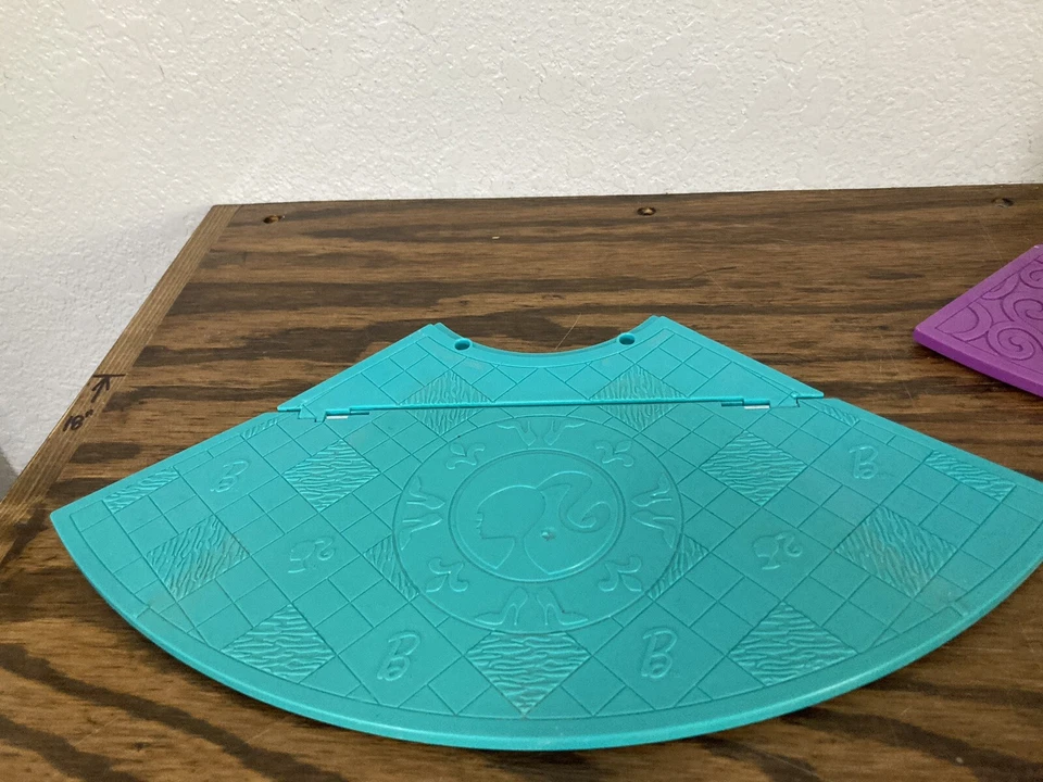 Pisos de substituição rosa azul-petróleo e roxo Barbie Dream House 2013 *Leia* - Imagem 4 de 4