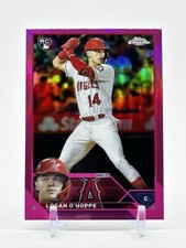 2023 Topps Chrome - Logan O'Hoppe #188 Pink Refractor (RC)