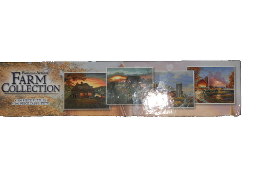 Famous Artists Farm Collection Puzzle Set of Four 4-500 Piece Puzzles 2006 - Picture 12 of 12