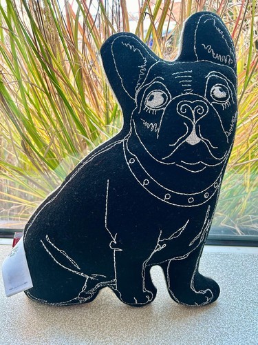 BEN DE LISI DESIGNERS AT DEBENHAMS BLACK AND WHITE FRENCH BULLDOG - Picture 2 of 7