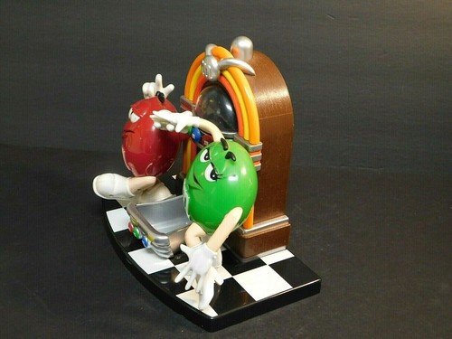 M&M Rockin' & Roll Jukebox dispenser caramelle vintage ottime condizioni vintage - Foto 2 di 5