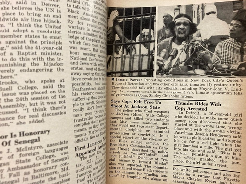 JET Magazine~October 22, 1970~Black Football Quarterbacks~Panthers~Jimi Hendrix - Picture 5 of 13