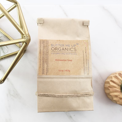 All Natural Dishwasher Soap / ZERO WASTE / Organic Dish Washing Detergent - Bild 1 von 3