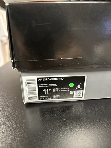 Jordan 11 Retro Cherry Size 11.5 CT8012-116 100% Authentic Quick Shipping - Picture 20 of 20