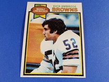 1979 TOPPS FOOTBALL #157 DICK AMBROSE HIGH GRADE NEAR MINT NRMT