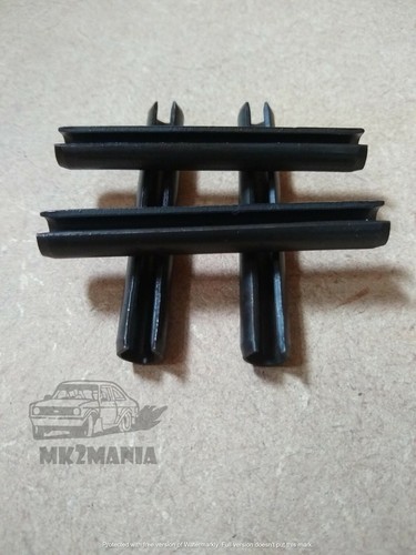 FORD FIESTA MK1 MK2 XR2 SUPERSPORT TÜRSCHARNIER PINS ROLLENFEDER STAHL PINS X 4 - Bild 2 von 5