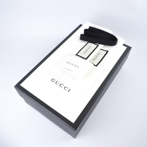 GUCCI GG Marmont Fringe Pink Suede Block Heel Pumps Size 38 Used From Japan - Picture 17 of 18