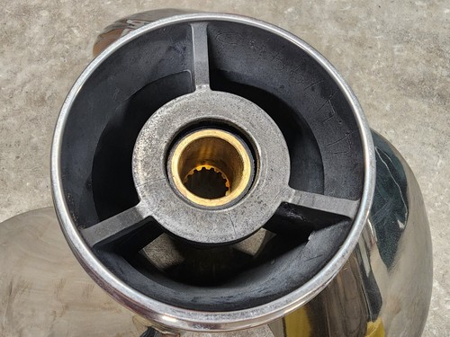 NEW 15 1/4" X 19P YAMAHA SALTWATER SERIES 2 SS PROP, 6CE-45970-10-00, SDS, P9007 - Picture 5 of 15