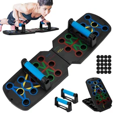 28 in 1 Push Up Rack Board Fitness Workout Training Home Gym Exercise Body Work