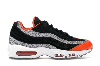 black and orange 95 air max