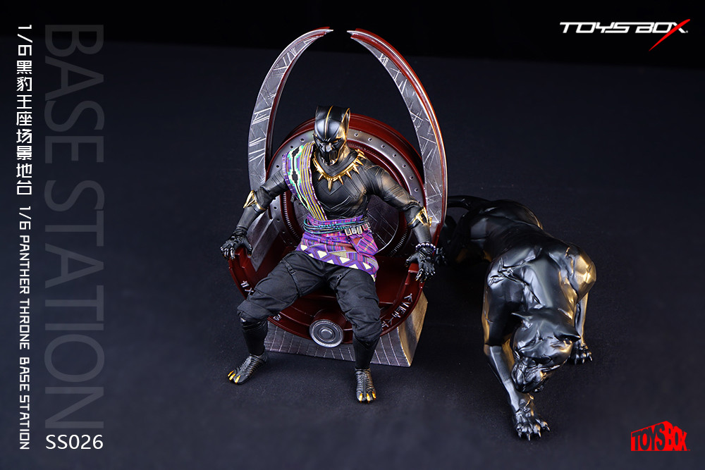TOYS-BOX 1 6 Panther Throne Base Station SS026 New Toys TOYS-BOX 1 6 Panther Throne Base Station SS026 New Toys