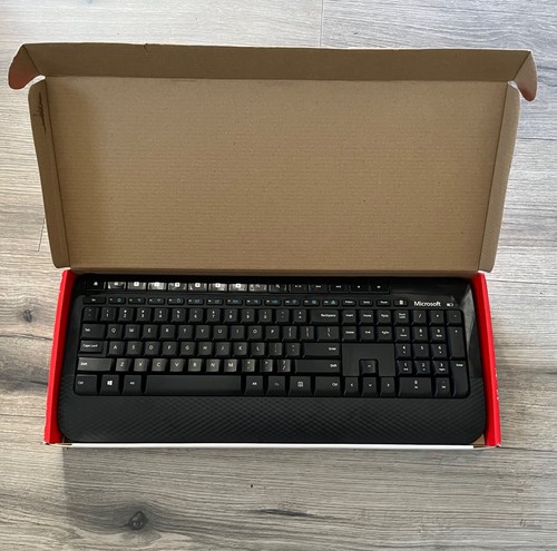 Microsoft 2000 Wireless Keyboard inkl. USB Dongle Empfänger schwarz - Bild 5 von 5