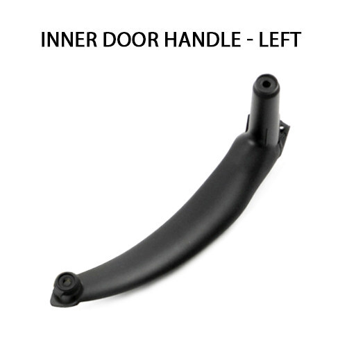 Left Passenger Trim For BMW X5 X6 E70 E71 E72 08-13 Door Panel Handle Pull BLACK - Picture 3 of 4