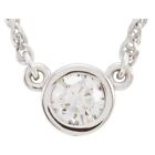 14k White Gold Choker Fine Necklaces & Pendants
