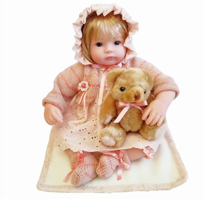 16-Inch Dolls Pink Lovely Baby Girl for Children Vinyl Ballet Xmas Gift Cosette