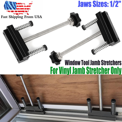 2X For Vinyl Window Spreader Jamb Stretcher to Remove Window Pivot Shoes Kit US - Picture 1 of 11