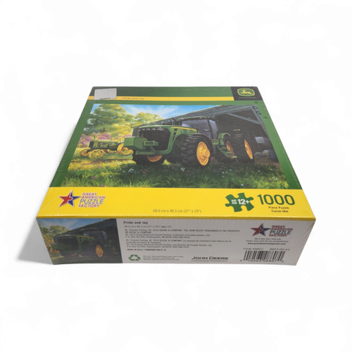 John Deere Puzzle "Pride and Joy" 1000 Pc Jigsaw Great American Puzzle Factory - Picture 7 of 7