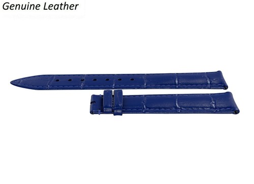 Correa de reloj de cuero genuino azul para SEIKO para hebilla/cierre 12-24 mm + pasadores - Imagen 12 de 12